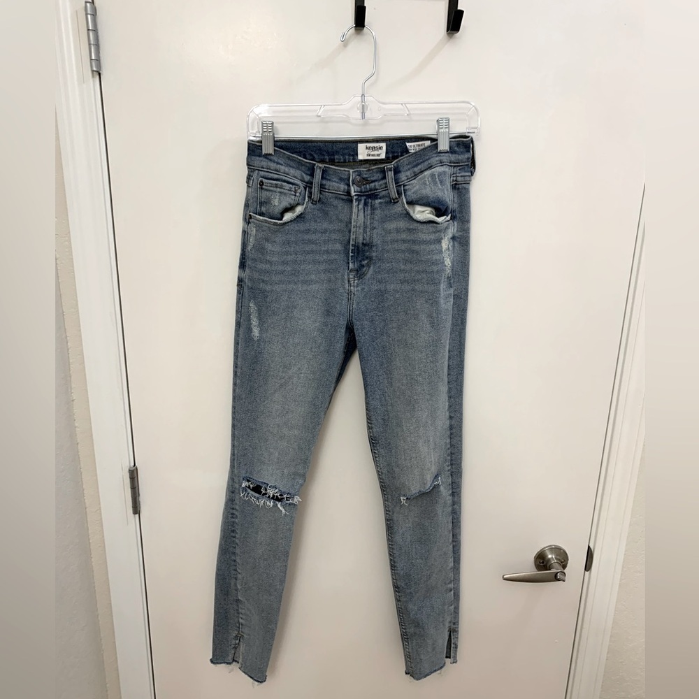 kensie jeans vintage luxe the ultimate high rise skinny jeans